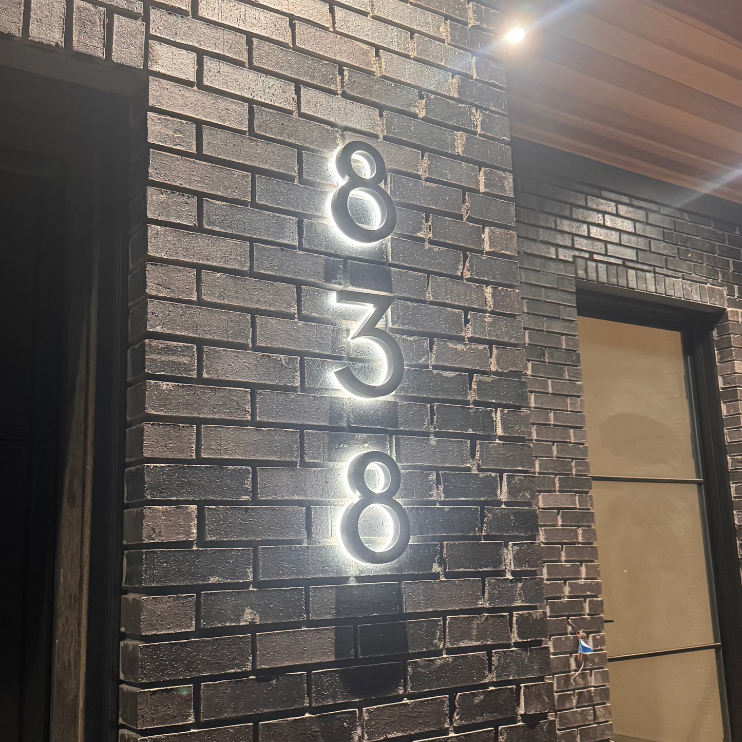 Custom Home Numbers | LED Lights