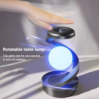 Luxxs™ Moon Floating Bedside Lamp | With wireless Charging.