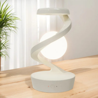 Luxxs™ Moon Floating Bedside Lamp | With wireless Charging.